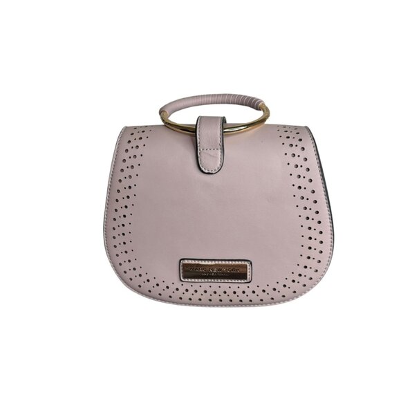 Marc New York Andrew Marc Pink Crossbody Bag with Gold Ring Handle – 7"x8" - Picture 10 of 10